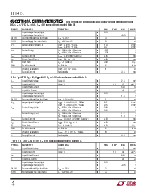 浏览型号LT1813IS8的Datasheet PDF文件第4页