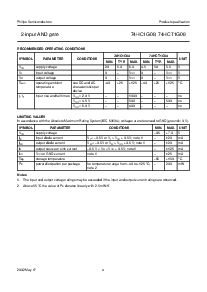 浏览型号74HCT1G08GW的Datasheet PDF文件第4页