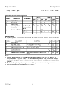 浏览型号74HCT1G00GV的Datasheet PDF文件第4页