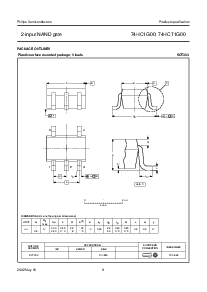 浏览型号74HCT1G00GV的Datasheet PDF文件第9页