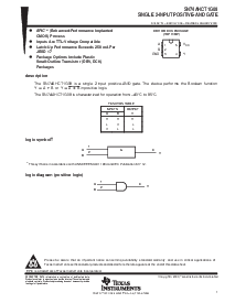 浏览型号SN74AHCT1G08DCK的Datasheet PDF文件第1页