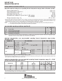 浏览型号SN74CBT1G125DCK的Datasheet PDF文件第2页