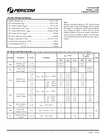 浏览型号PI74ST1G00CX的Datasheet PDF文件第2页