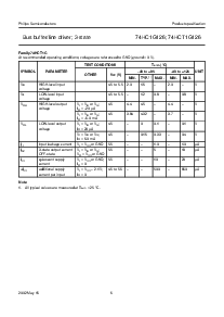 浏览型号74HCT1G126GV的Datasheet PDF文件第6页