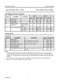 浏览型号74HCT1G126GW的Datasheet PDF文件第4页