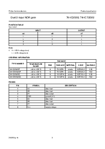 浏览型号74HCT2G02DC的Datasheet PDF文件第3页