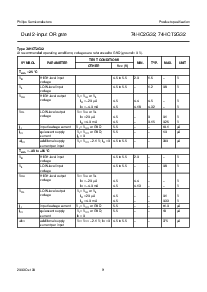浏览型号74HCT2G32DP的Datasheet PDF文件第9页