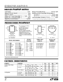 浏览型号LT1121IST-3.3的Datasheet PDF文件第2页