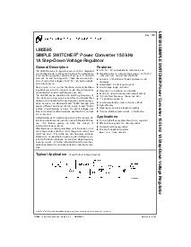 浏览型号LM2595T-3.3的Datasheet PDF文件第1页
