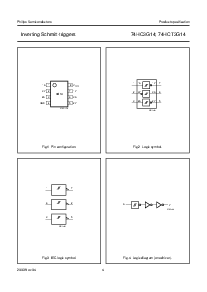 浏览型号74HCT3G14的Datasheet PDF文件第4页