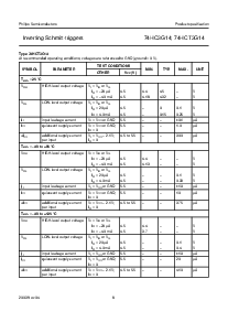 浏览型号74HCT3G14的Datasheet PDF文件第8页