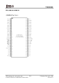 浏览型号T431616C-6S的Datasheet PDF文件第2页