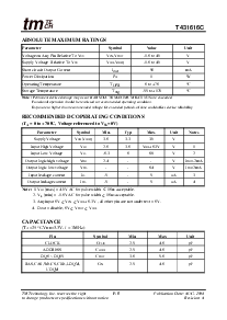 浏览型号T431616C-6S的Datasheet PDF文件第5页