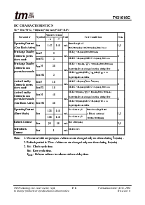 浏览型号T431616C-6S的Datasheet PDF文件第6页