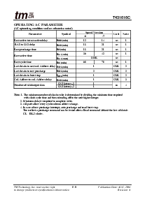 浏览型号T431616C-6S的Datasheet PDF文件第8页