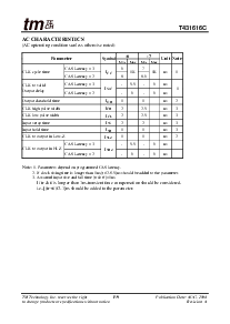 浏览型号T431616C-6S的Datasheet PDF文件第9页
