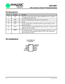 浏览型号AAT4601的Datasheet PDF文件第2页