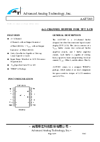 浏览型号AAT7203-T5-T的Datasheet PDF文件第1页