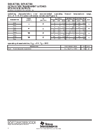 浏览型号SN74ACT563DW的Datasheet PDF文件第4页