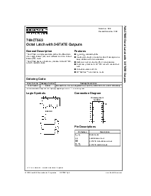 浏览型号74ACT563的Datasheet PDF文件第1页