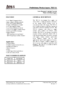 浏览型号T6311A的Datasheet PDF文件第1页
