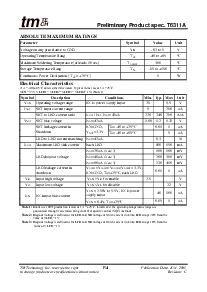 浏览型号T6311A的Datasheet PDF文件第4页