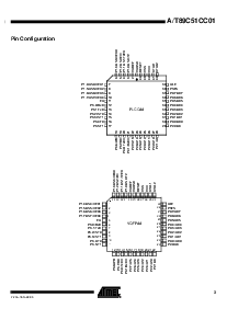 浏览型号T89C51CC01的Datasheet PDF文件第3页