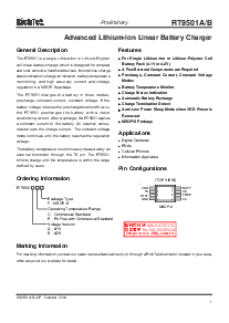 浏览型号RT9501A的Datasheet PDF文件第1页