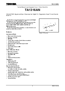 浏览型号TA1316AN的Datasheet PDF文件第1页