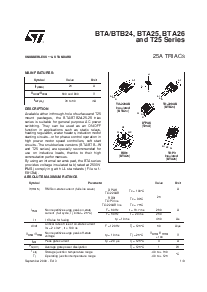 浏览型号BTA25-800BW的Datasheet PDF文件第1页