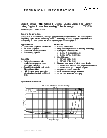 浏览型号TA3020的Datasheet PDF文件第1页