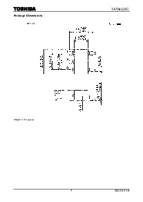 浏览型号TA76433FC的Datasheet PDF文件第7页