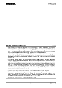 浏览型号TA76433FC的Datasheet PDF文件第8页