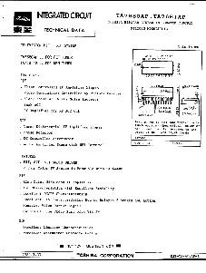 浏览型号TA7680AP的Datasheet PDF文件第1页