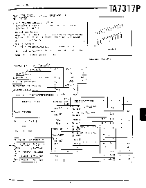 浏览型号TA7317P的Datasheet PDF文件第1页