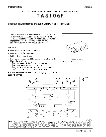 浏览型号TA8106F的Datasheet PDF文件第1页