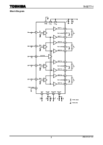 浏览型号TA8277的Datasheet PDF文件第2页