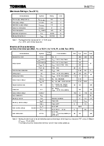 浏览型号TA8277H的Datasheet PDF文件第6页