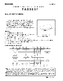 浏览型号TA8083F的Datasheet PDF文件第1页