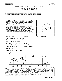 浏览型号TA8000的Datasheet PDF文件第1页