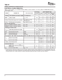 浏览型号TAS5121的Datasheet PDF文件第6页