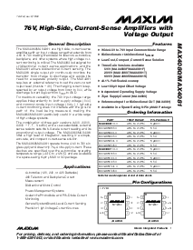 浏览型号MAX4080TASA的Datasheet PDF文件第1页
