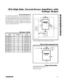 浏览型号MAX4080TASA的Datasheet PDF文件第13页