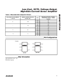 浏览型号MAX4073TAXK-T的Datasheet PDF文件第9页