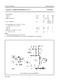 浏览型号TBA120的Datasheet PDF文件第5页