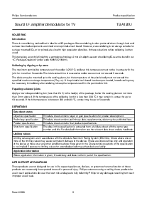 浏览型号TBA120U的Datasheet PDF文件第9页