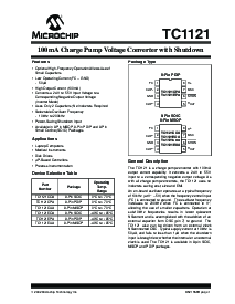 浏览型号TC1121EUA的Datasheet PDF文件第1页