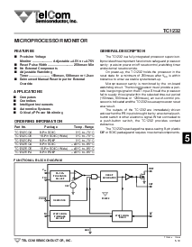 浏览型号TC1232CPA的Datasheet PDF文件第1页