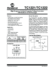 浏览型号TC1221ECH的Datasheet PDF文件第1页