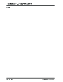 浏览型号TC2682EUA的Datasheet PDF文件第8页
